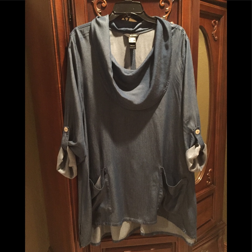 Soft Denim Tunic